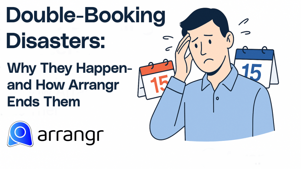 Double-Booking Disasters: Why They Happen—and How Arrangr Ends&nbsp;Them